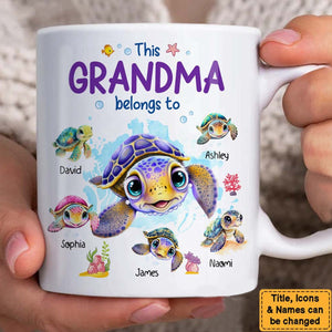 This Grandma Belongs To Mug