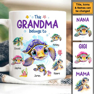 This Grandma Belongs To Mug