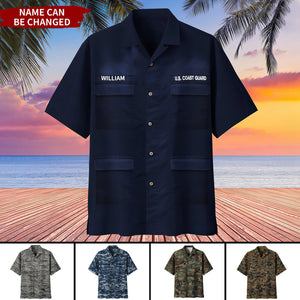 Personalized Military/Soldier/Veterans Hawaii Shirt