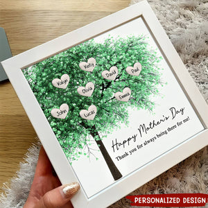 Personalized Family Tree Frame For Mother's Day-Gift For Grandma/Mom