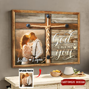 Personalized Couple Photo Poster - Gift For Couple