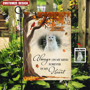 Always Loved Never Forgotten – Personalized Memorial Garden Flag