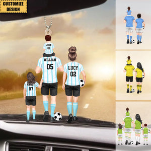 Personalized Soccer Family Ornament - Gift For Soccer Lover