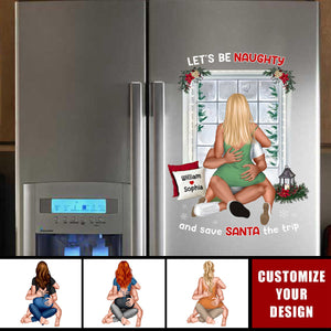 Let's Be Naughty Couple Gift - 2024 New Release Personalized Funny Couple Decal