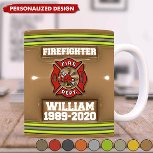 Logo Gifts For Firefighter Coffee-Personalized Mug-Gift For Firefighter