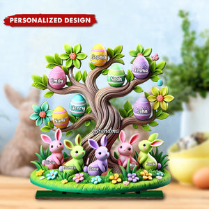 Easter Grandma Tree-Personalized Grandma Big Freestanding