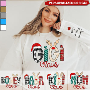 Family Best Gifts For Christmas-Personalized Christmas Gigi Sweatshirt