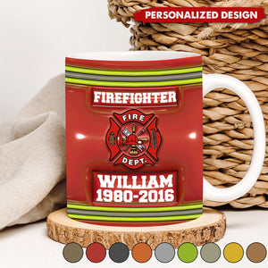 Logo Gifts For Firefighter Coffee-Personalized Mug-Gift For Firefighter