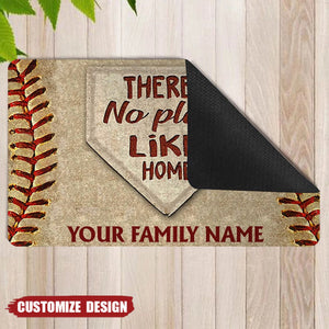 Personalized Baseball Doormat - Perfect Gift For Baseball Players