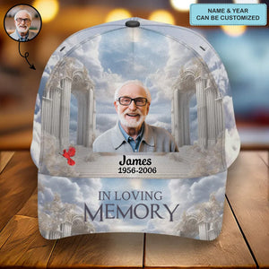 In Loving Memory - Personalized Custom Baseball Cap