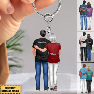 To My Son-The Only Thing Better Than Being Your Mother Is Watching Be A Dad-Happy Father's Day-Personalized Acrylic Keychain