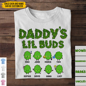 Daddy's Lil Buds Personalized Shirt